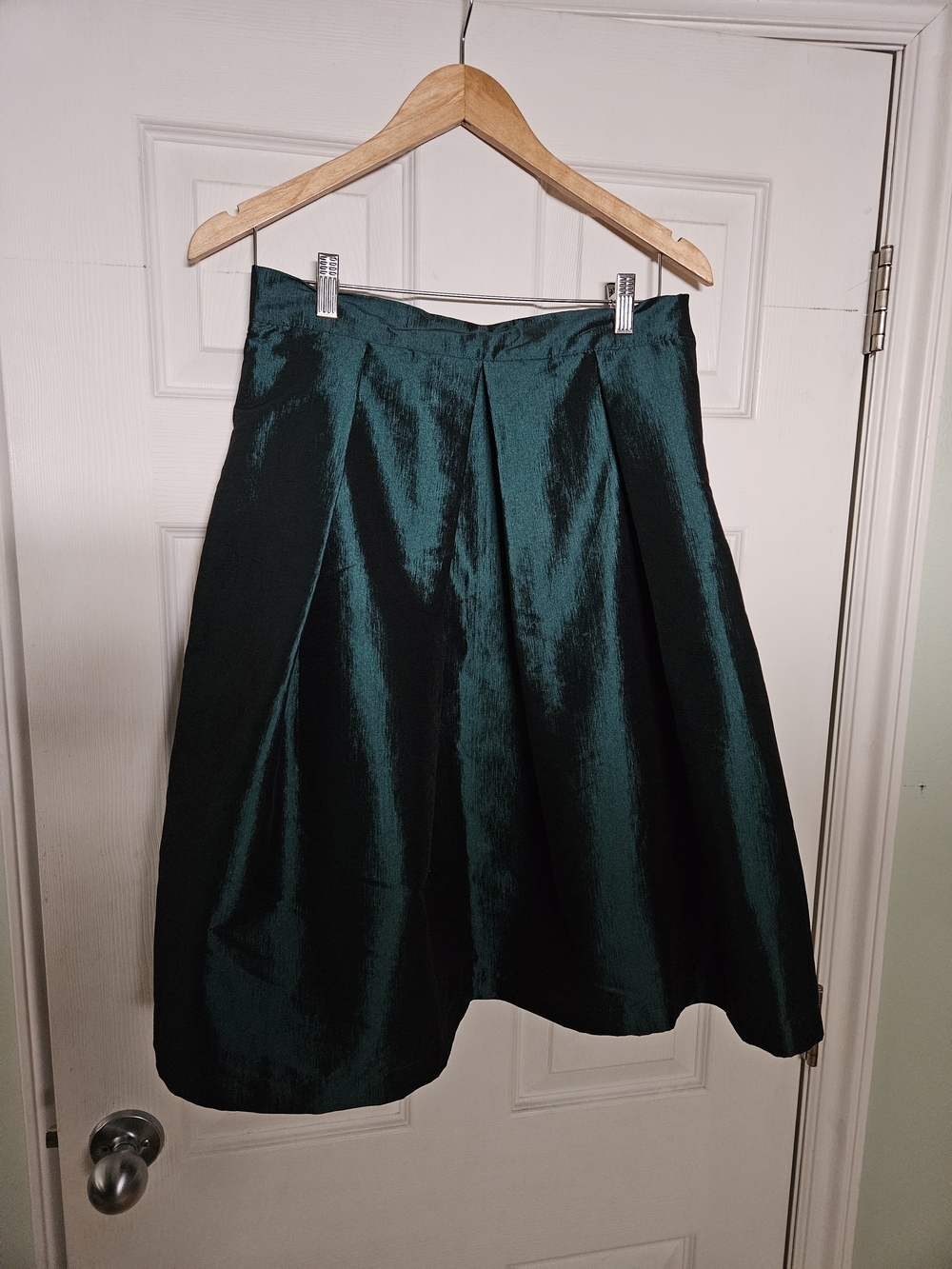 Le Lis Teal Circle Skirt